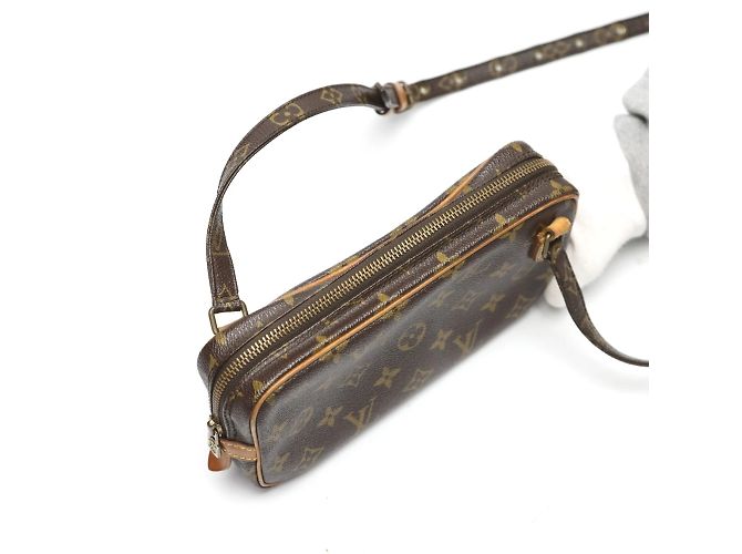 Borsa a Spalla Monogram Louis Vuitton Marrone Monogramma - vista 11