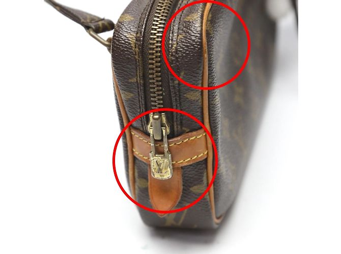 Borsa a Spalla Monogram Louis Vuitton Marrone Monogramma - vista 12