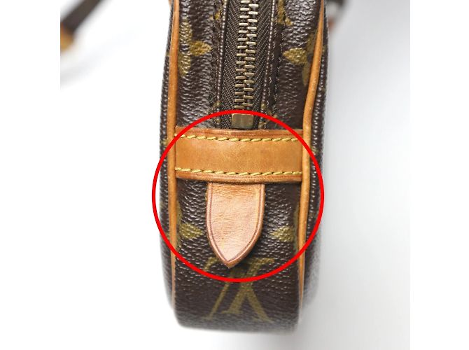 Borsa a Spalla Monogram Louis Vuitton Marrone Monogramma - vista 14