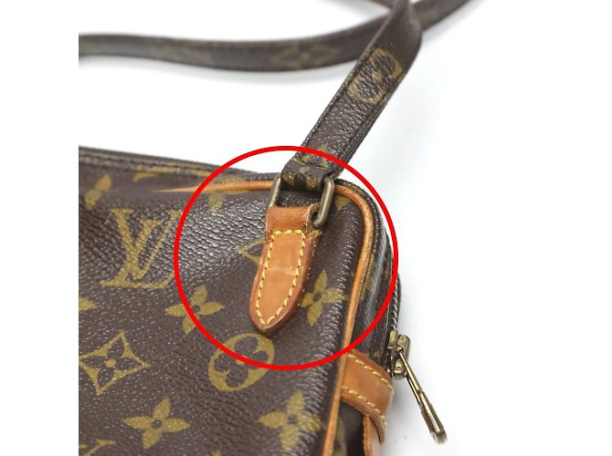 Borsa a Spalla Monogram Louis Vuitton Marrone Monogramma - vista 15