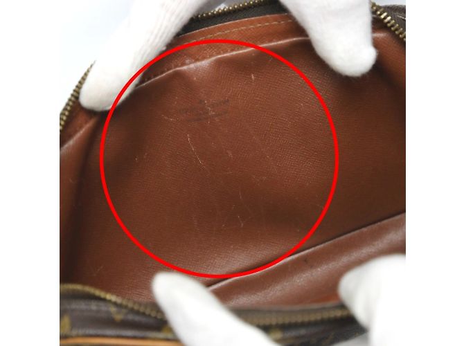Borsa a Spalla Monogram Louis Vuitton Marrone Monogramma - vista 18