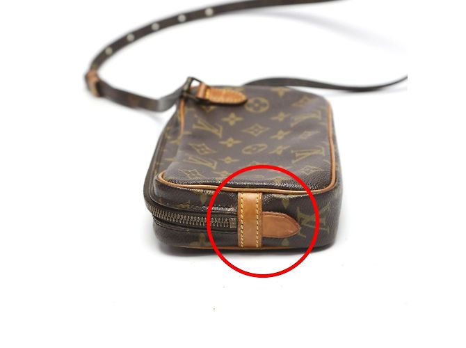 Borsa a Spalla Monogram Louis Vuitton Marrone Monogramma - vista 4