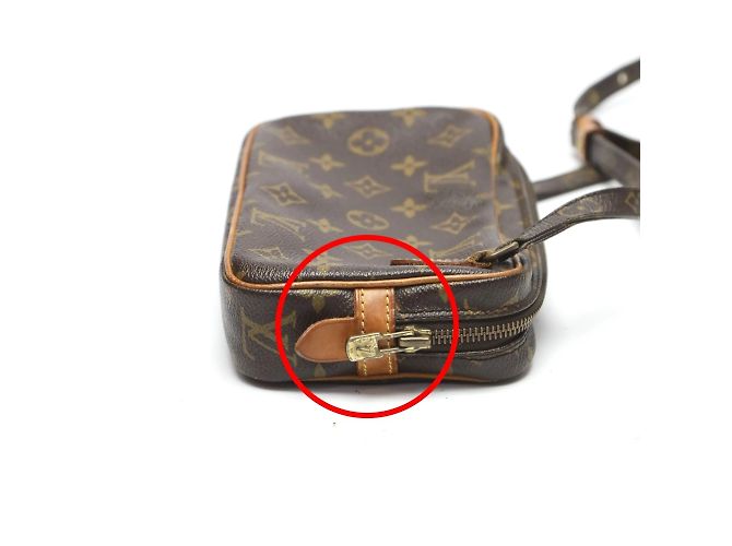 Borsa a Spalla Monogram Louis Vuitton Marrone Monogramma - vista 5