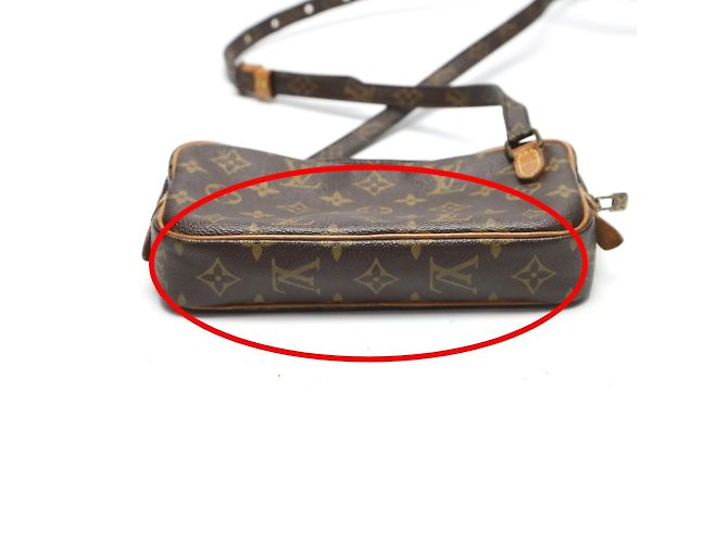 Borsa a Spalla Monogram Louis Vuitton Marrone Monogramma - vista 6