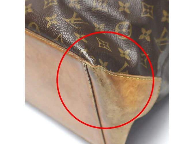 Borsa Tote Monogram Louis Vuitton Marrone Monogramma - vista 11