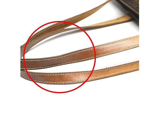 Borsa Tote Monogram Louis Vuitton Marrone Monogramma - vista 13