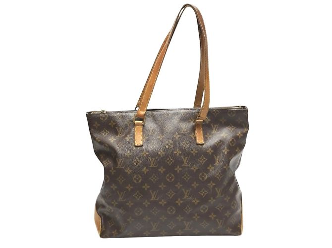 Borsa Tote Monogram Louis Vuitton Marrone Monogramma - vista 2
