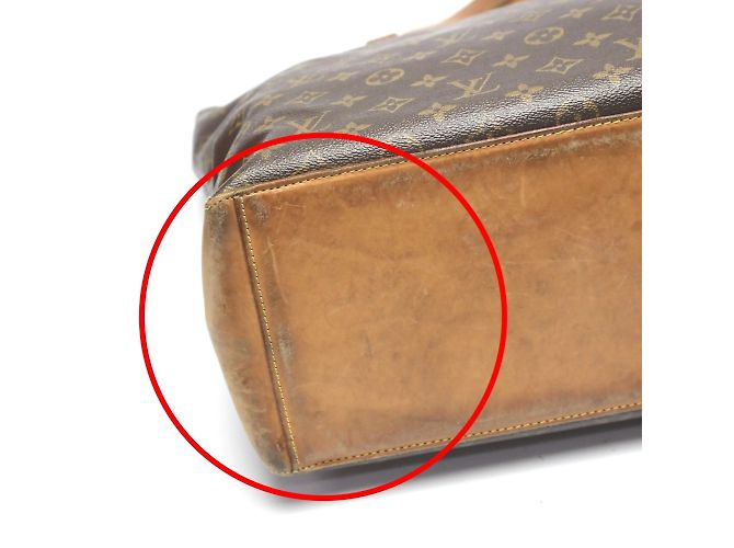 Borsa Tote Monogram Louis Vuitton Marrone Monogramma - vista 6