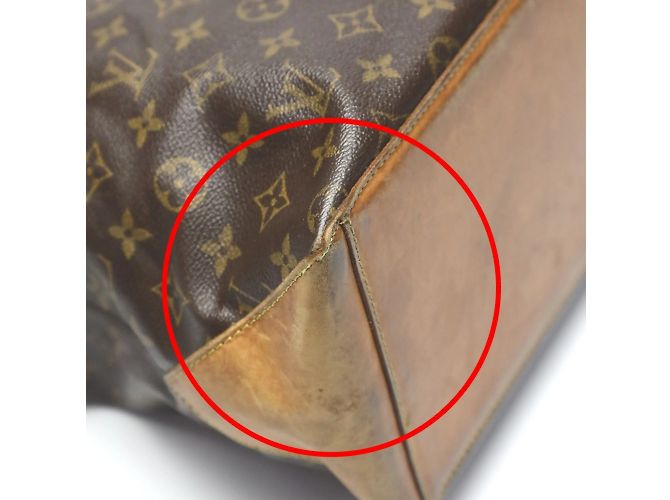 Borsa Tote Monogram Louis Vuitton Marrone Monogramma - vista 8
