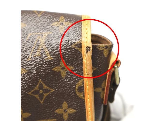 Bolso de Hombro Monograma Louis Vuitton Castaño - vista 10