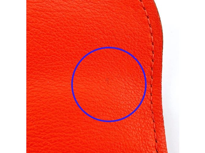 Cartera Larga Louis Vuitton en Cuero Mahina Corail Coral - vista 7