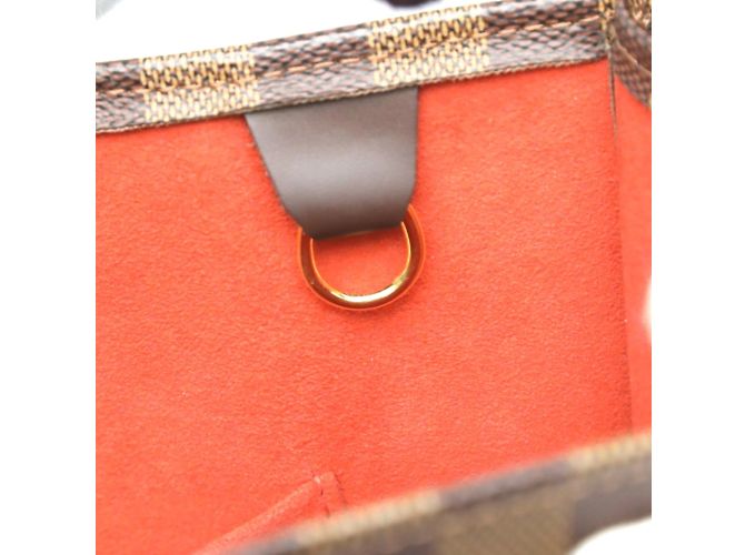 Damier Canvas Tote Bag von Louis Vuitton Braun Damier ebene - Ansicht 14