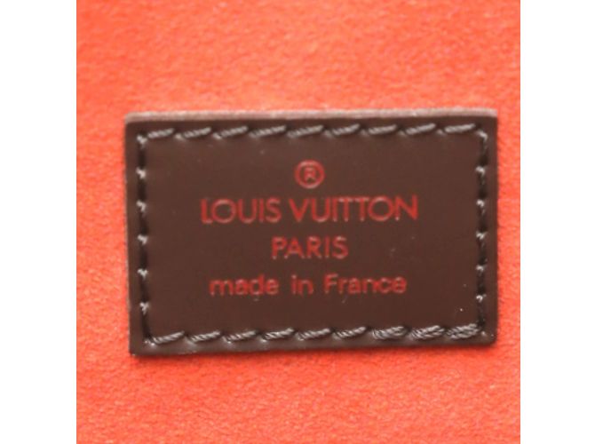 Damier Canvas Tote Bag von Louis Vuitton Braun Damier ebene - Ansicht 15