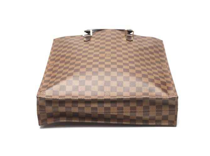 Damier Canvas Tote Bag von Louis Vuitton Braun Damier ebene - Ansicht 5