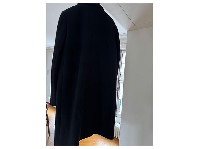 Balenciaga Kleiner Mantel oder Matrosenjacke Schwarz - Ansicht 5
