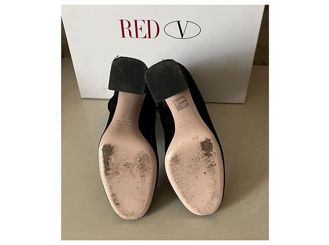 Stivaletti in pelle Red Valentino neri Nero - vista 10
