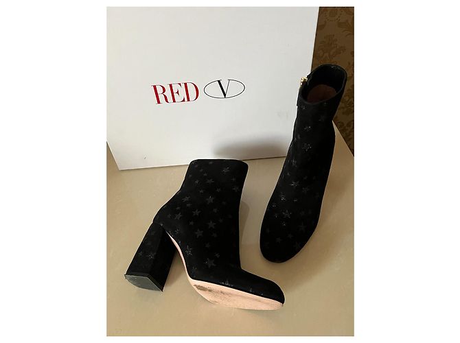 Stivaletti in pelle Red Valentino neri Nero - vista 13