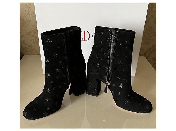 Stivaletti in pelle Red Valentino neri Nero - vista 14