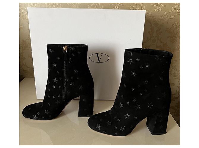 Stivaletti in pelle Red Valentino neri Nero - vista 4
