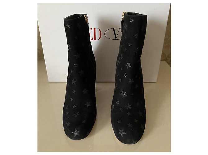 Stivaletti in pelle Red Valentino neri Nero - vista 6