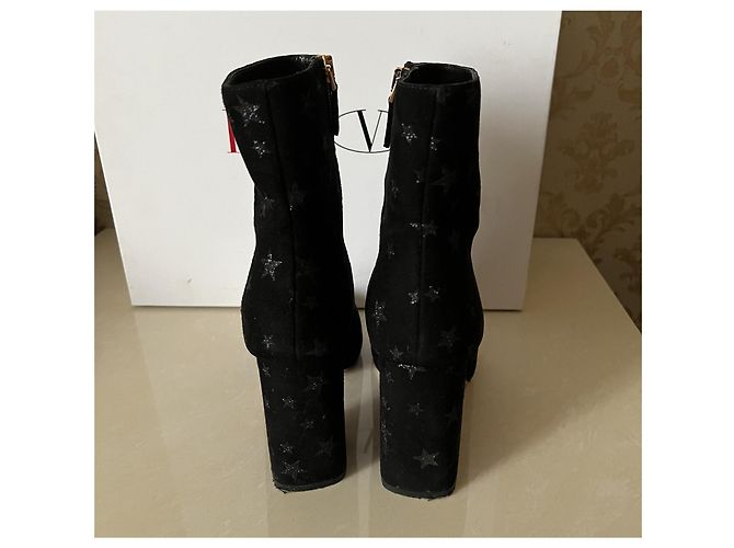 Stivaletti in pelle Red Valentino neri Nero - vista 8