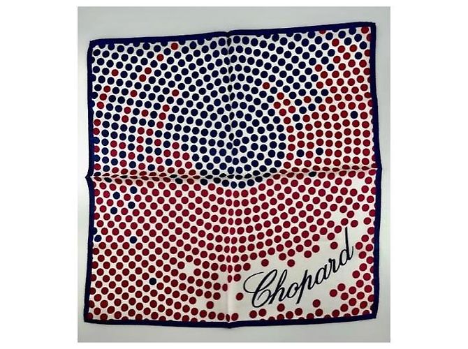 Foulard quadrato in seta di lusso CHOPARD Multicolore - vista 6