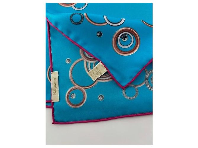 Foulard quadrato in seta di lusso CHOPARD Multicolore - vista 3
