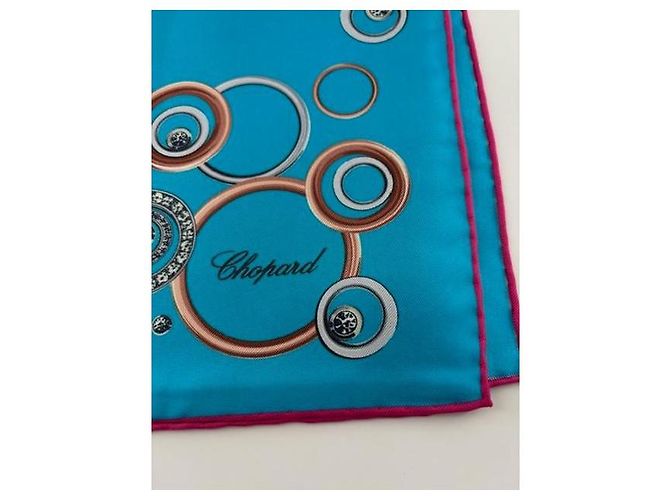 Foulard quadrato in seta di lusso CHOPARD Multicolore - vista 5