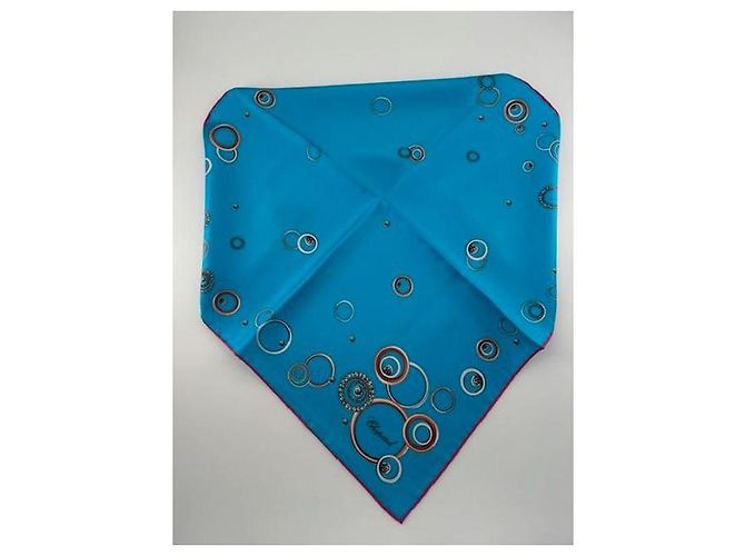 Foulard quadrato in seta di lusso CHOPARD Multicolore - vista 8