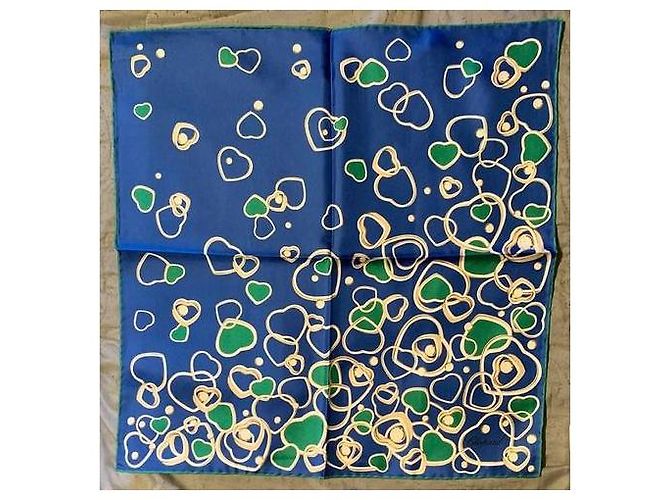 Pañuelo de seda Chopard Diamond Hearts Multicolor - vista 6