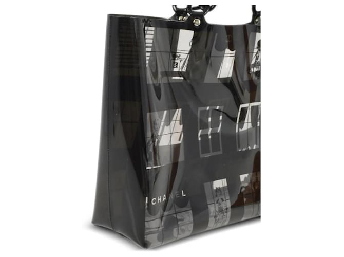 Mademoiselle Borsa tote Coco Window Chanel nera Nero - vista 2