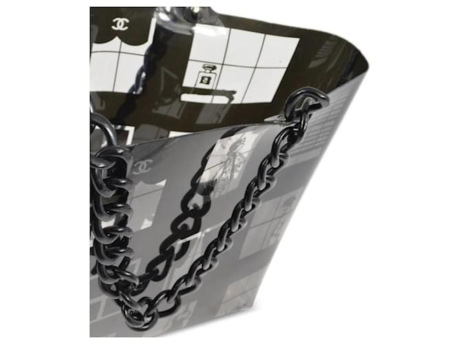 Mademoiselle Borsa tote Coco Window Chanel nera Nero - vista 3