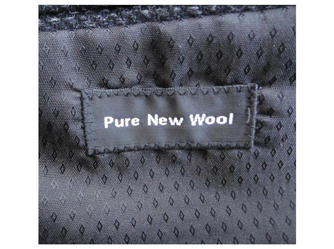 Autre Marque Digel Grey Tweed Wool Jacket Size 52 - view 10
