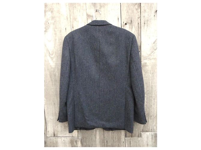 Autre Marque Digel Grey Tweed Wool Jacket Size 52 - view 3