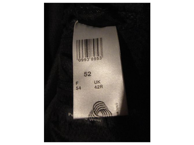 Autre Marque Digel Grey Tweed Wool Jacket Size 52 - view 5