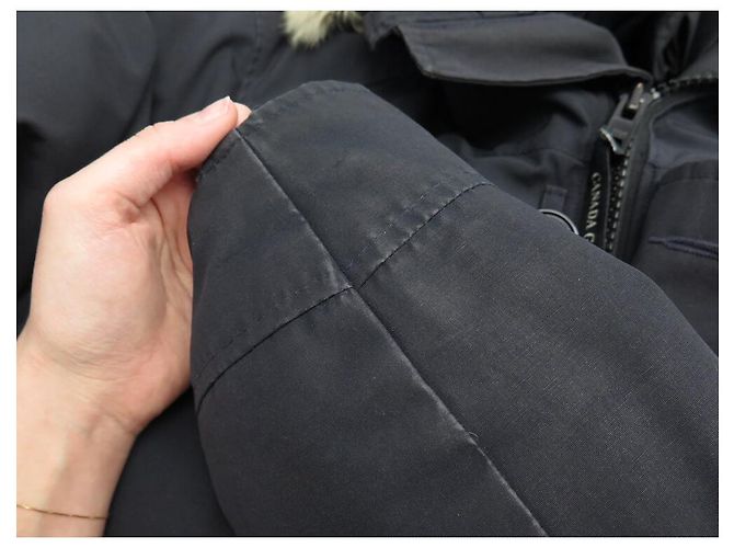 CANADA GOOSE CHATEAU 3426W PARKA COAT M 50 BLUE DOWN JACKET - view 16