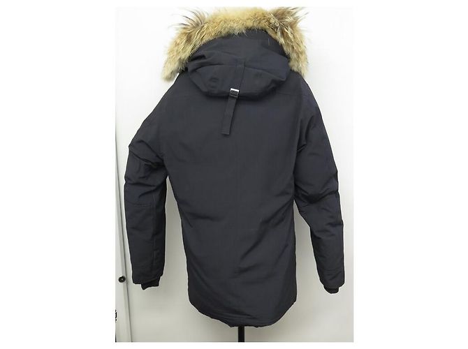 CANADA GOOSE CHATEAU 3426W PARKA COAT M 50 BLUE DOWN JACKET - view 3