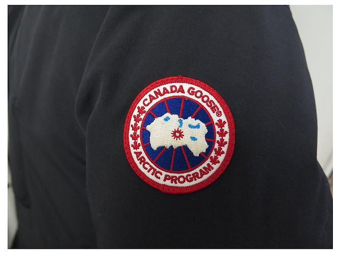 CANADA GOOSE CHATEAU 3426W PARKA COAT M 50 BLUE DOWN JACKET - view 4