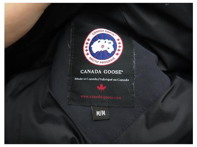 CANADA GOOSE CHATEAU 3426W PARKA COAT M 50 BLUE DOWN JACKET - view 7