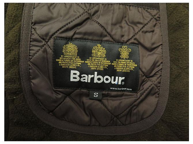 GIACCA BARBOUR BEAUFORT 36 S COTONE OLIO MARRONE - vista 6