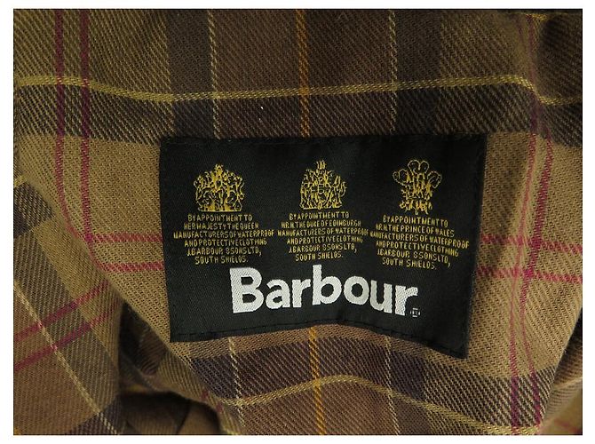 GIACCA BARBOUR BEAUFORT 36 S COTONE OLIO MARRONE - vista 7