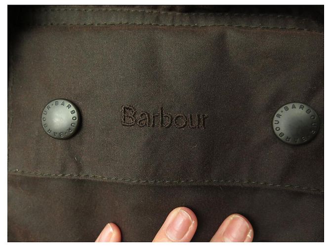 GIACCA BARBOUR BEAUFORT 36 S COTONE OLIO MARRONE - vista 9