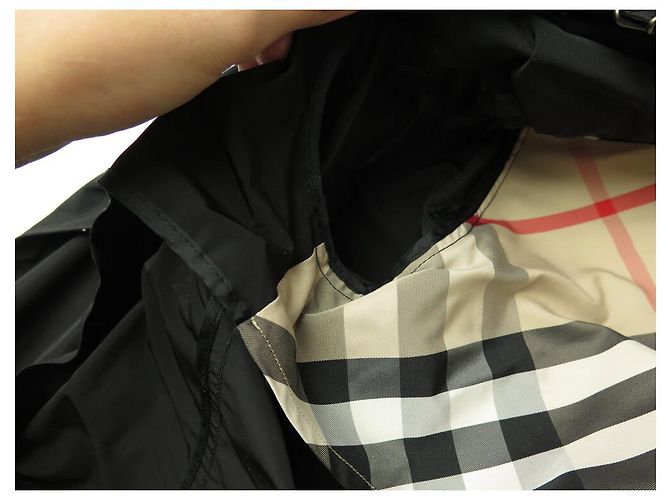 TRENCH MANTEAU BURBERRY BRIT 3751415 ALGODÓN M 38 CINTURÓN Negro - vista 9