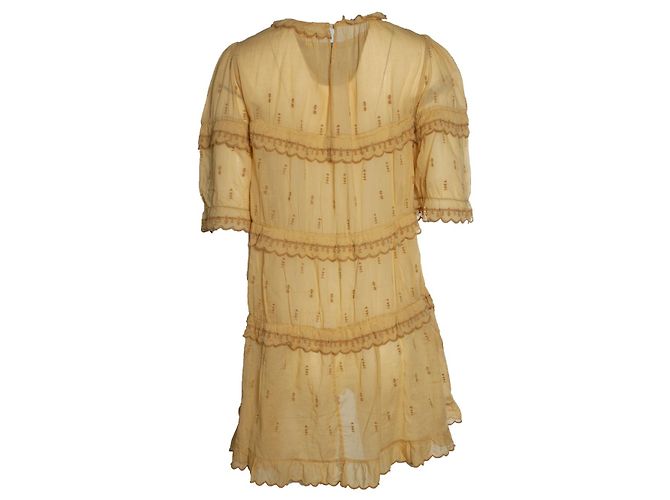 Isabel Marant Etoile Vestido amarillo ocre Isabel Marant Étoile - vista 3