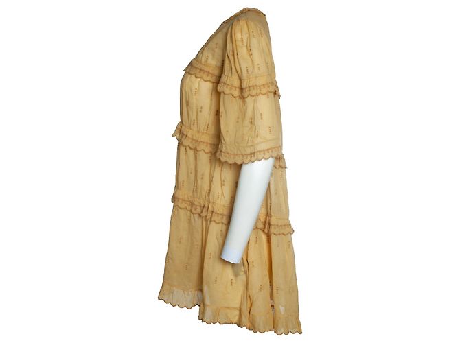 Isabel Marant Etoile Vestido amarillo ocre Isabel Marant Étoile - vista 4