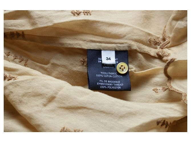 Isabel Marant Etoile Vestido amarillo ocre Isabel Marant Étoile - vista 5
