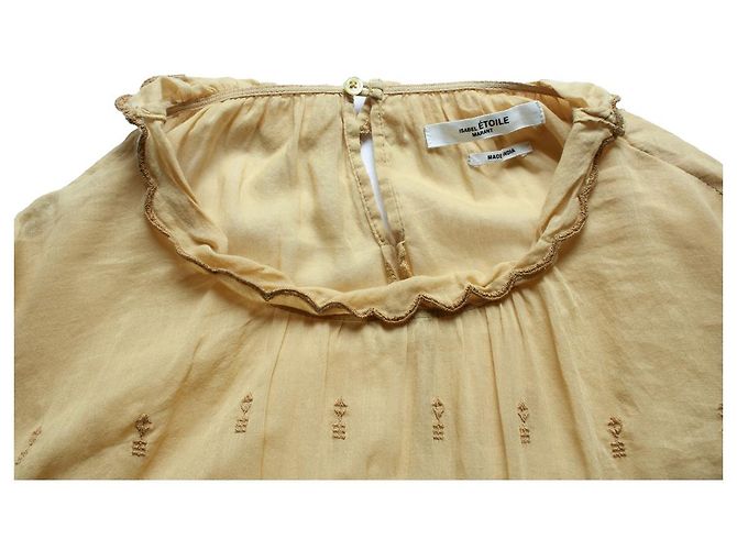 Isabel Marant Etoile Vestido amarillo ocre Isabel Marant Étoile - vista 6