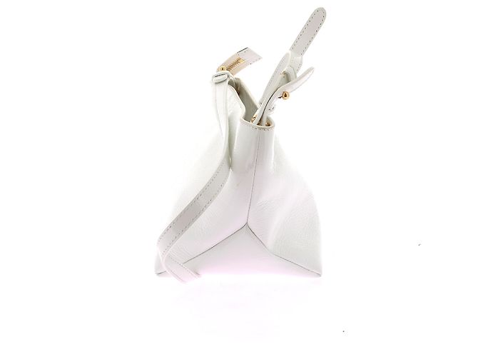 Borse KHAITE T. Pelle verniciata Bianco - vista 4