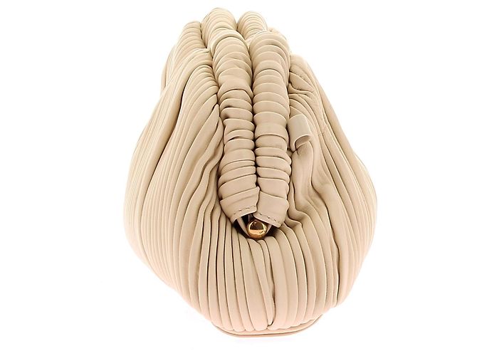 MANSUR GAVRIEL Borse T. Pelle Beige - vista 4