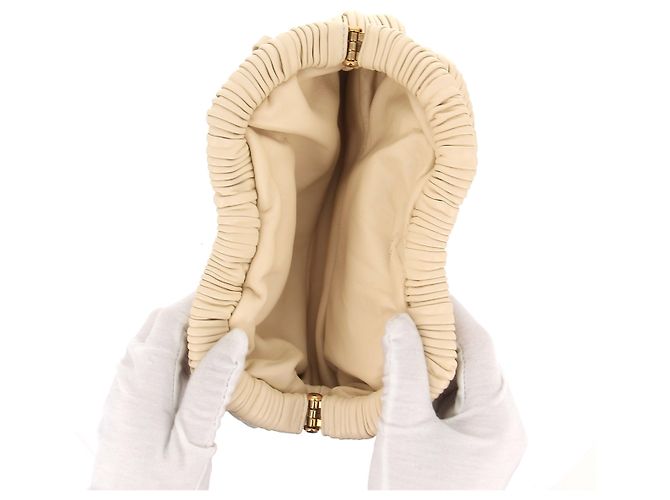 MANSUR GAVRIEL Borse T. Pelle Beige - vista 6